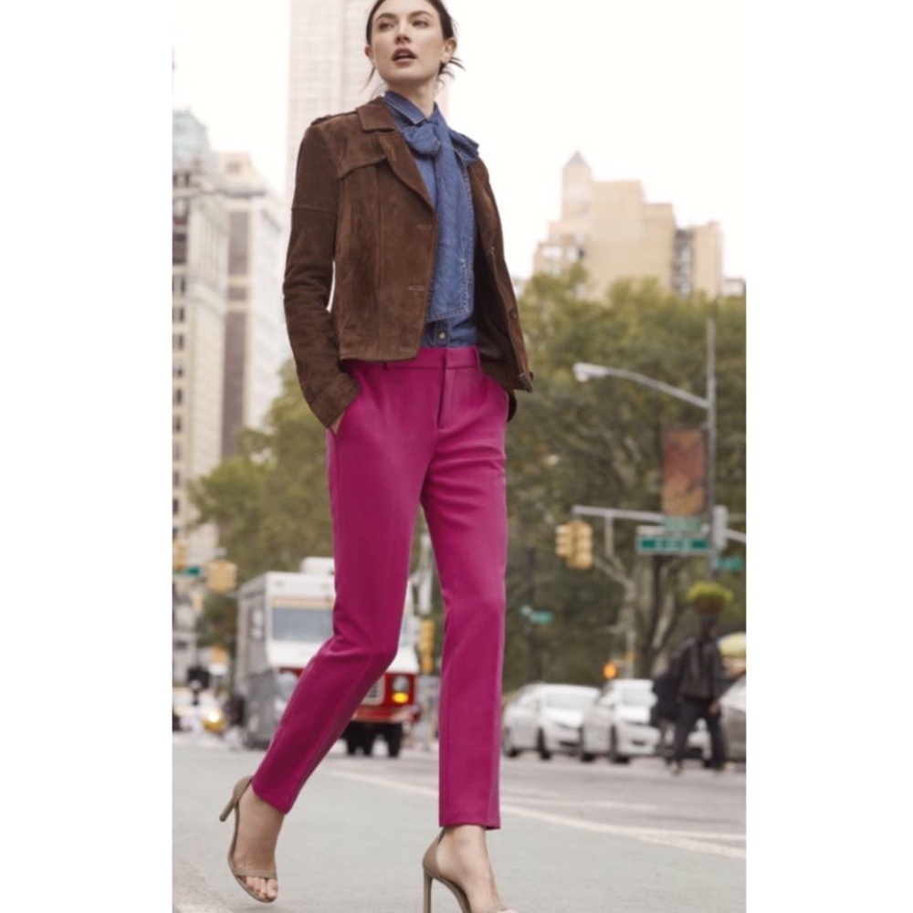 Banana Republic Hot Pink Pants
